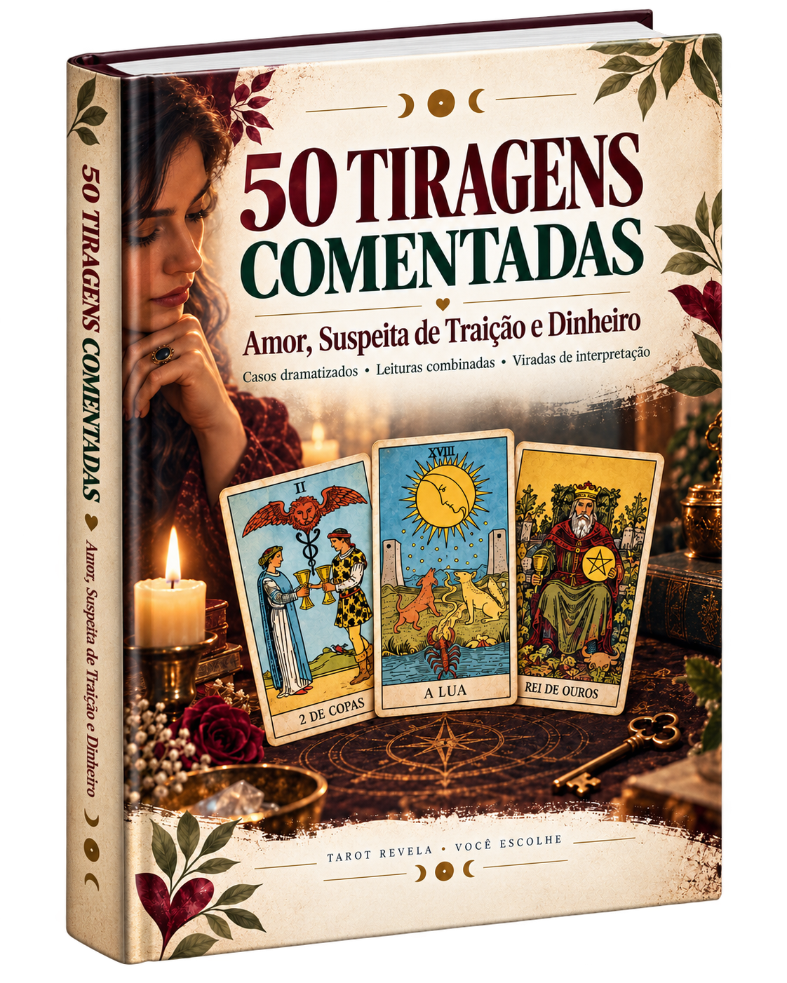 Mockup das 50 Tiragens Reais Comentadas